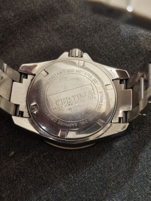 Certina DS Action 200м Swiss Made оригинал, сапфир