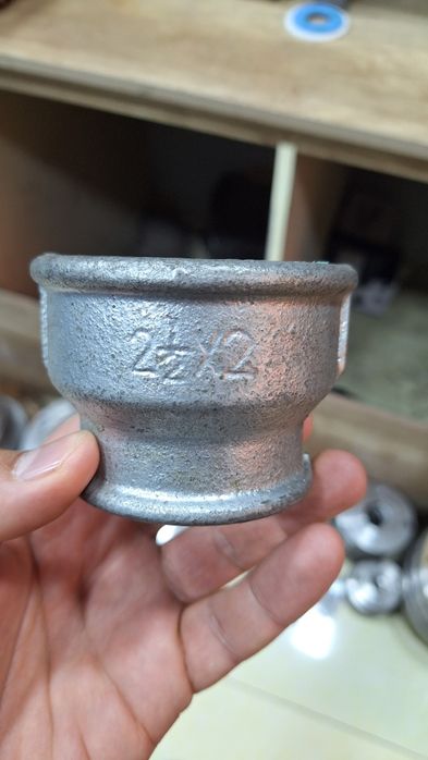 Периход резбавой чугунная и латунный