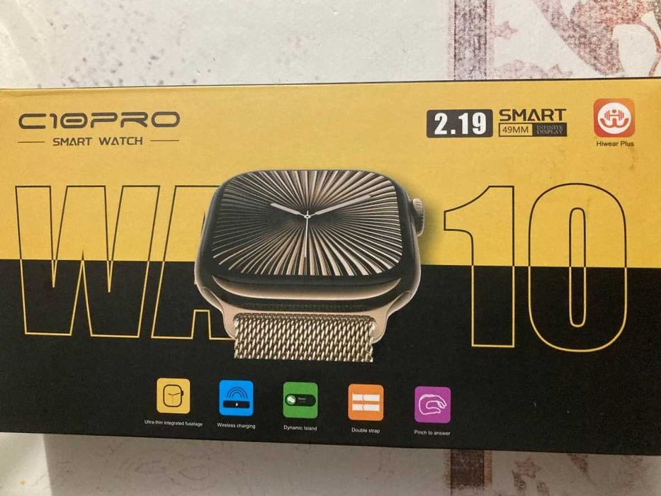 Умные часы smart watch 10 с магнитной зарядкой