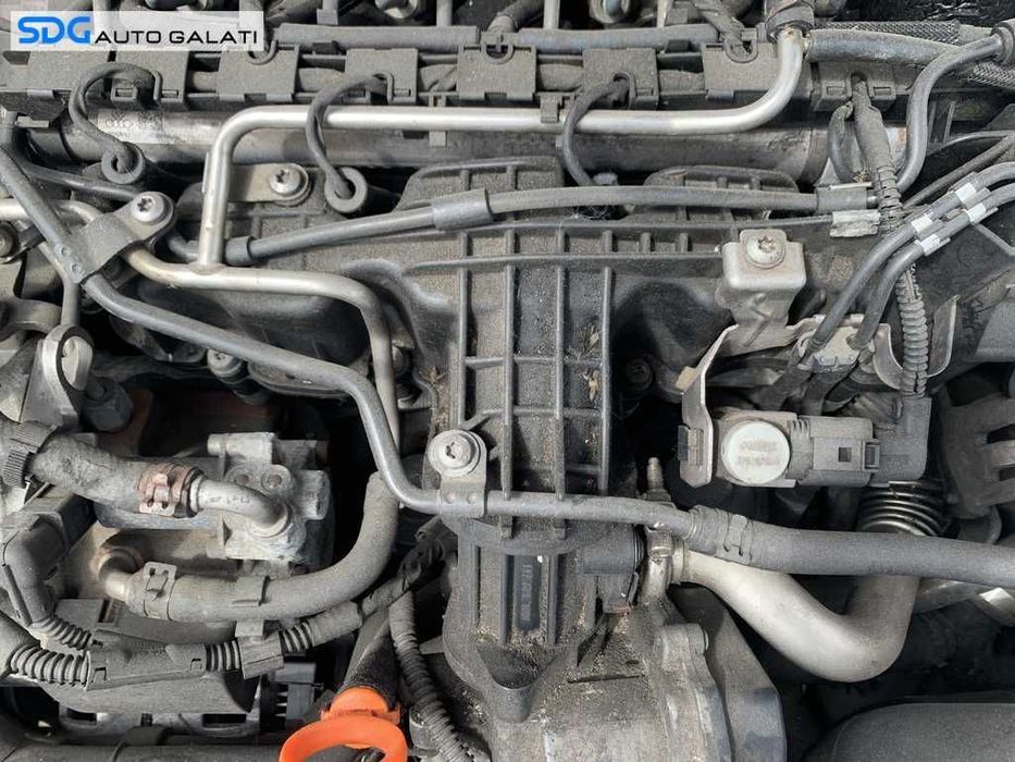 Galerie Admisie cu Clapete si Motoras Admisie Audi A3 8P 1.6TDI CAYB CAYC 2008 - 2013 Cod 03L129711B / 03L 129 711 B [MA0116]