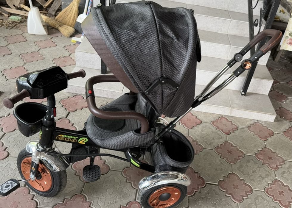 Коляска велосипед