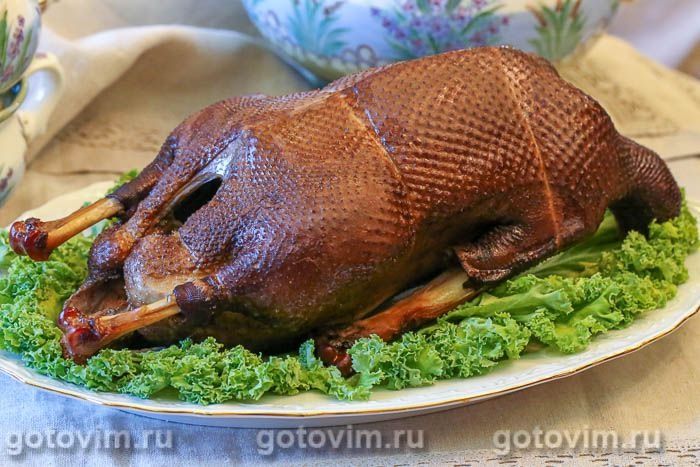 Продам копчёного гуся