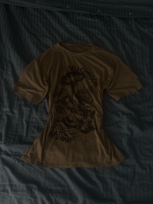 Зелена oversized тениска