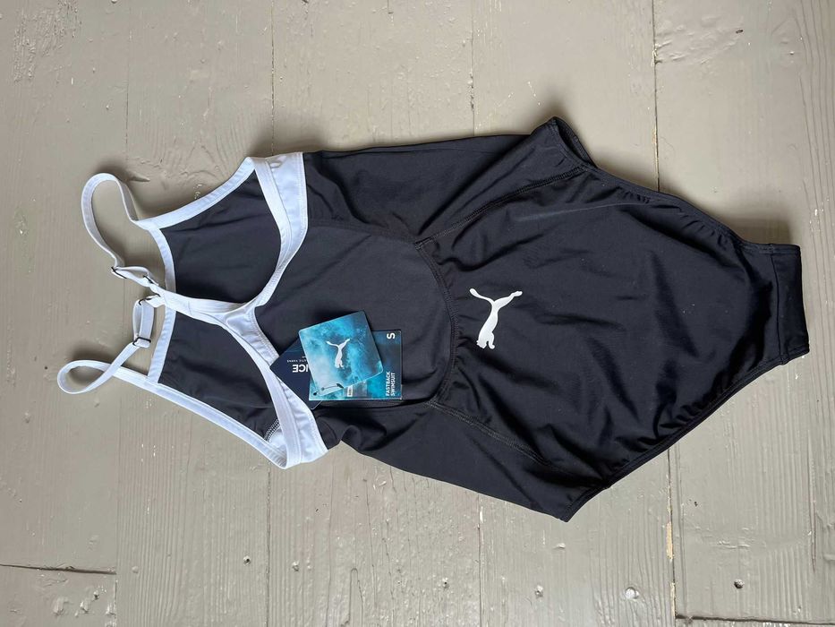 Costum de baie intreg, Puma, negru