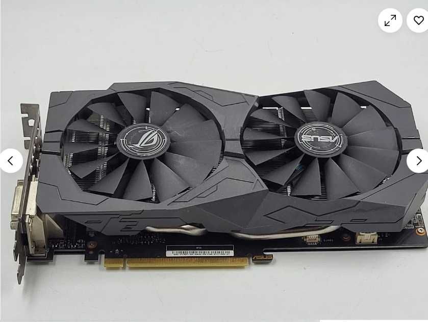 Placa video ASUS GeForce GTX 1050 Ti STRIX 4GB DDR5, 128-bit