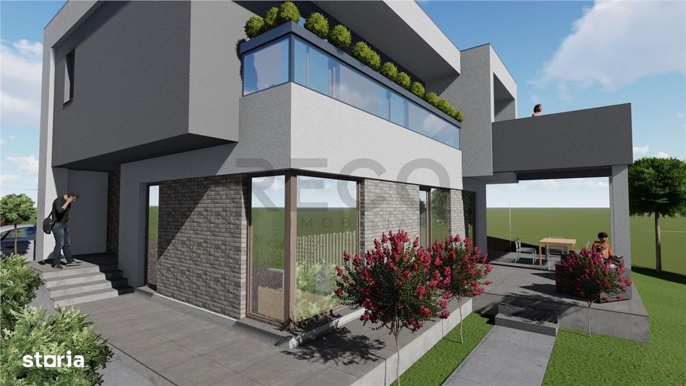 RECO Teren 579mp cu proiect de casa zona Dealuri
