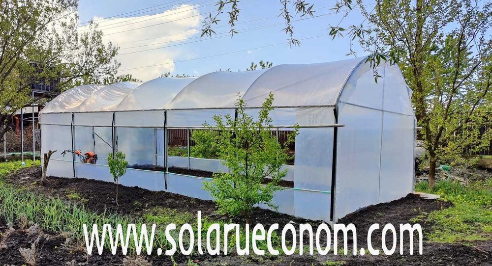 Solar(sera) cu aerisiri laterale – 20 mp – 2406 lei