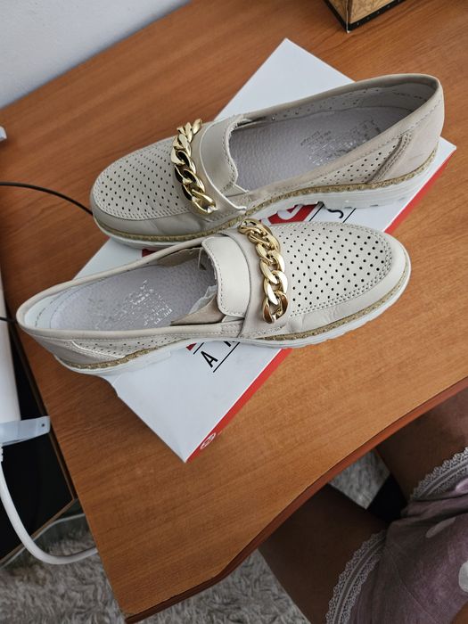 Pantofi piele damă