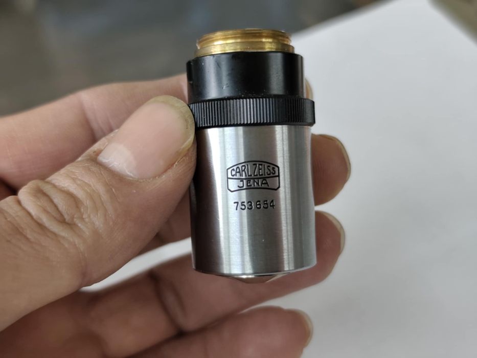 Обектив за микроскоп carl zeiss jena planachromat 50x/0.80 ∞/0