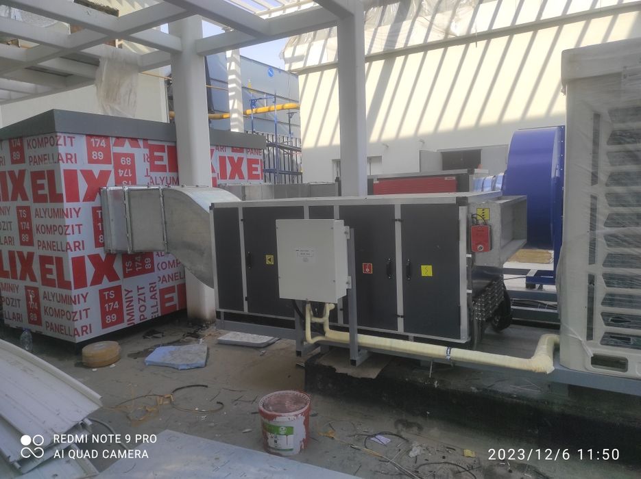 Ремонт чиллеров и промышленных кондиционеров.