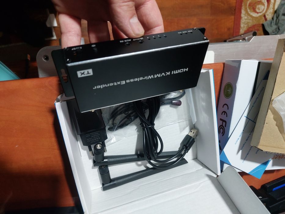 4K Wireless HDMI Video Transmitter and Receiver 5G 1080P, 200 metters