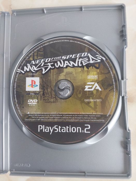 [PS2] Vând NFS Most Wanted PlayStation 2 [de colecție] //poze reale