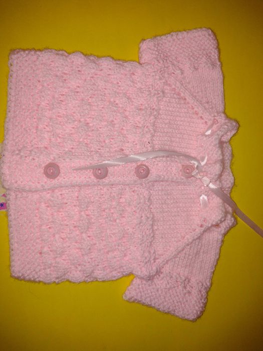 Лот 5 броя плетени блузи + одеало