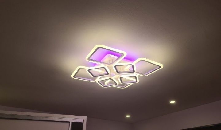 Lustre led RGB telecomandă