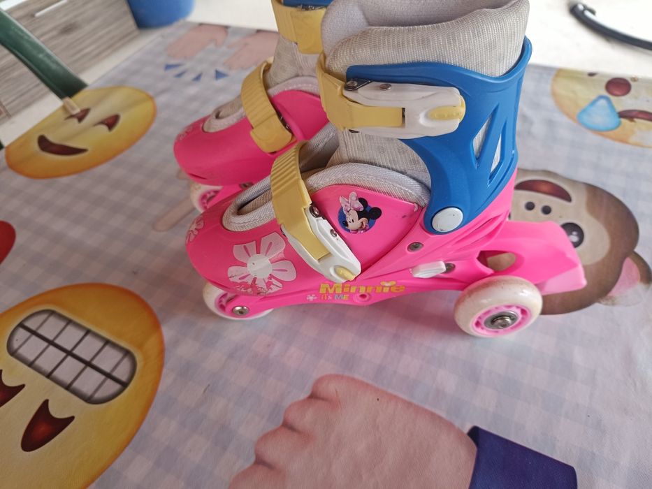 Детски ролери, STAMP, Гумени, Многоцветни, 27-30 EU