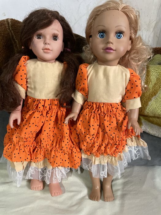 куклы для девочек средние размером отличном состояние