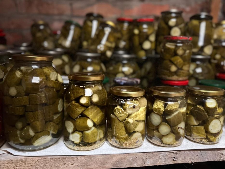 Соленные огурцы по фински