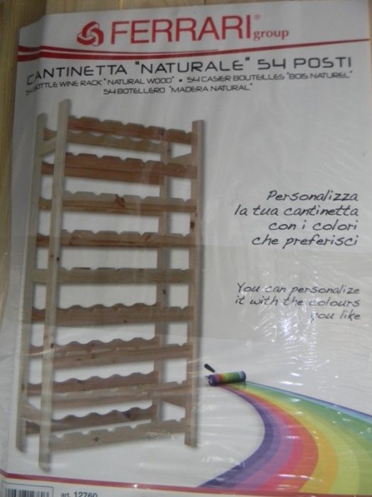 Rastel/Raft suport 50 sticle vin