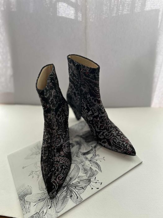 Боти Pinko, текстил и естествена кожа