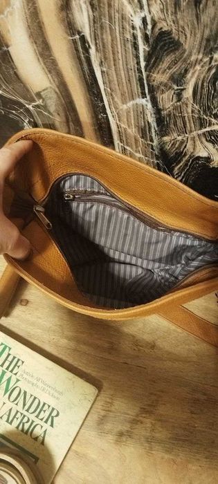 Чанта от естествена кожа