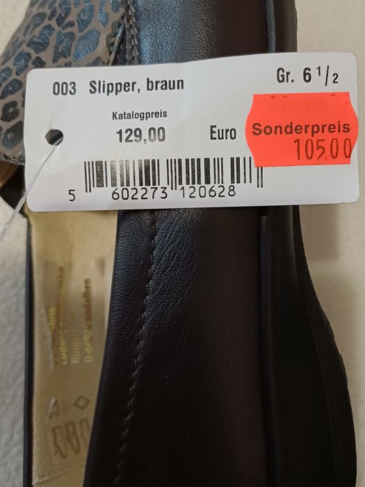 Mocasini Goldkrone 40 latime K