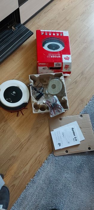 Прахусмокачка робот-dirt devil