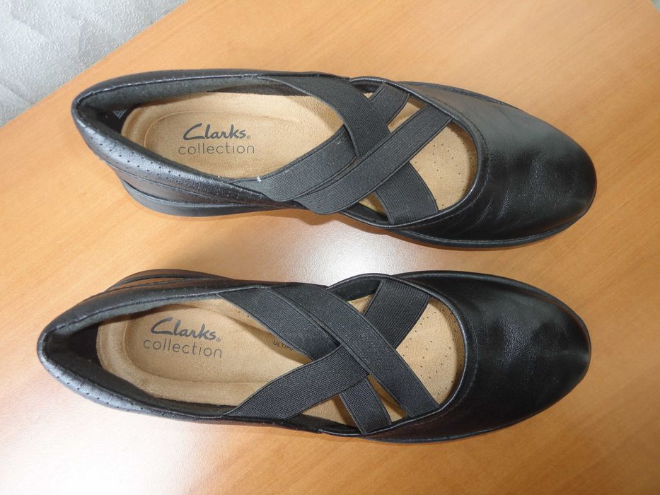 N37,5 Clarks/естествена кожа/дамски обувки