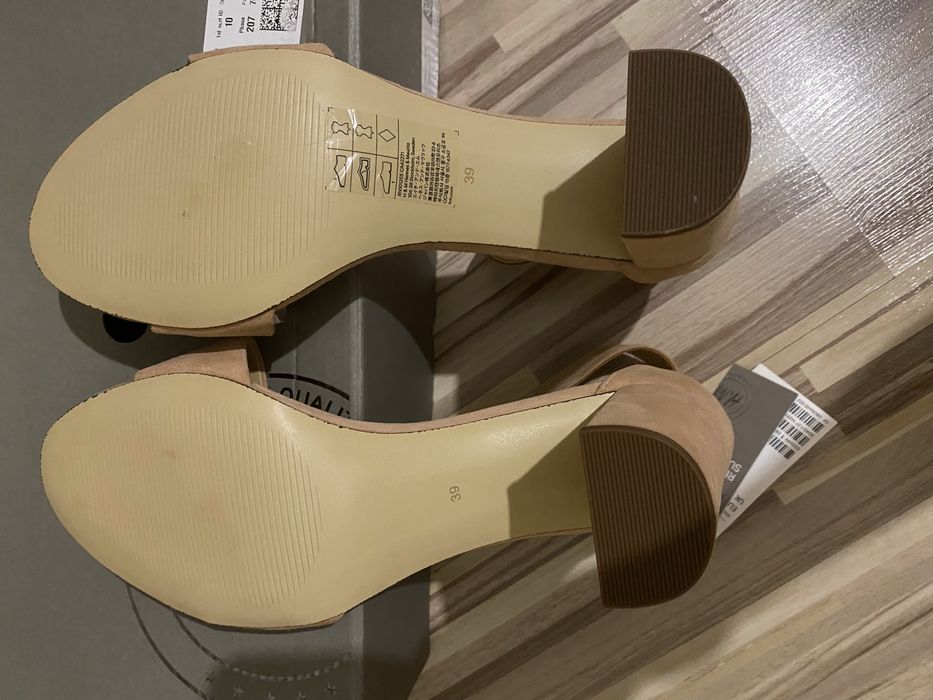 Sandale piele intoarsa