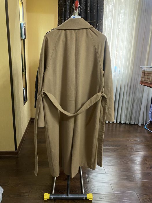 Шерстяное универсальное пальто Uniqlo