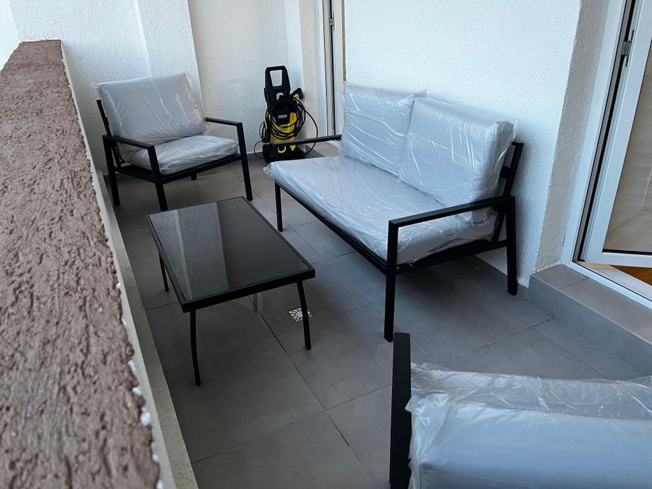 Vând set mobilier terasa, balcon, gradina - 4 piese