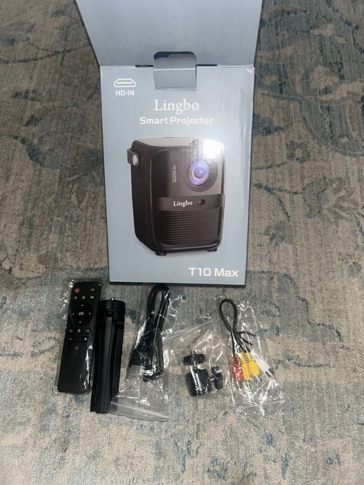 Мини проектор lingbo t10 max
