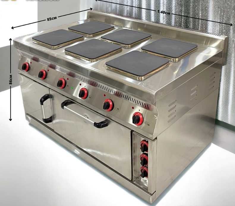 Электрические плиты из нержавеющей стали (2x, 3x, 4x или 6х)