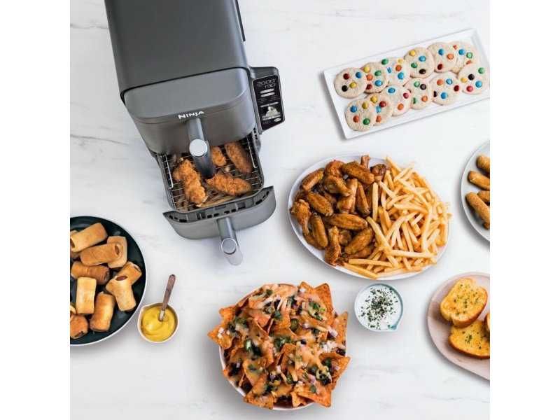 Еър Фрайър с Две Зони и 6 Функции за Готвене Ninja SL400EUCP, 9.5L