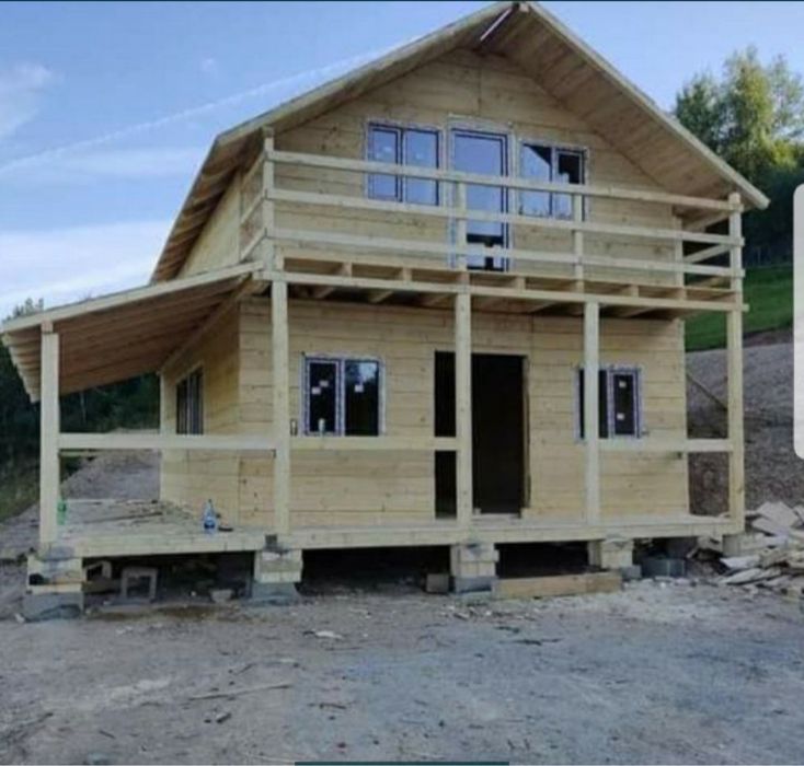 Executam cabane din lemn pentru locuit