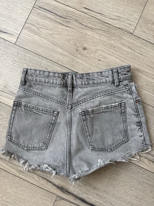 Сиви къси дънкови панталонки Pull&Bear