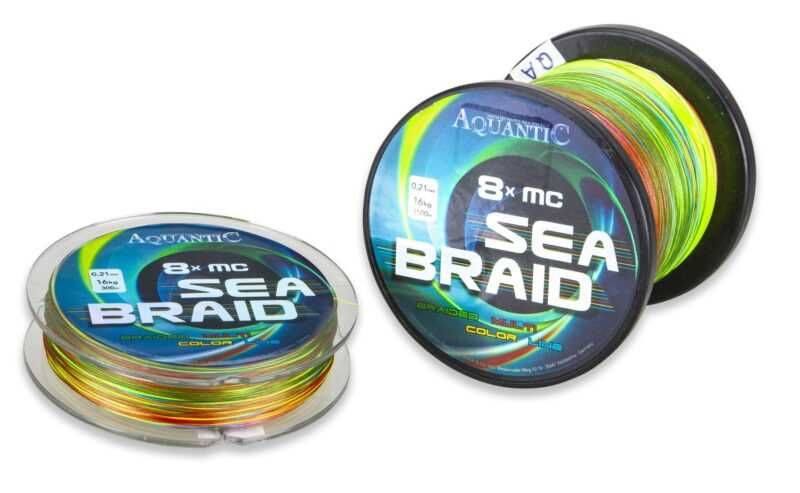 Плетено влакно AQUANTIC 8x MC Sea-Braid 300m