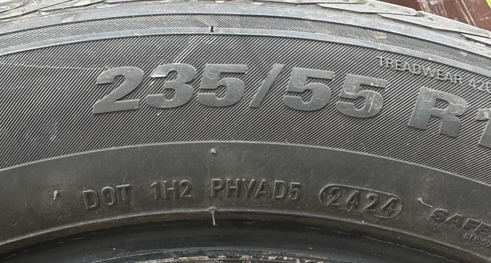 Set 4 cauciucuri vară Kumho Crugen 235/55 R18 100H – DOT 2024