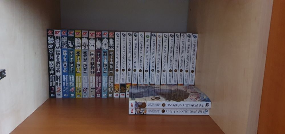 Colecție Death note Promised neverland și volumul 1 și 3 din mhas