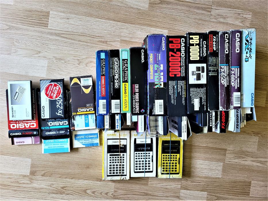 Casio si Sharp VINTAGE Colectie de vanzare