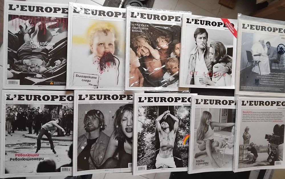 Списания LЕuropeo, INTRO, MAX, EGO, Light ЕДНО, ЛИК Плейбой