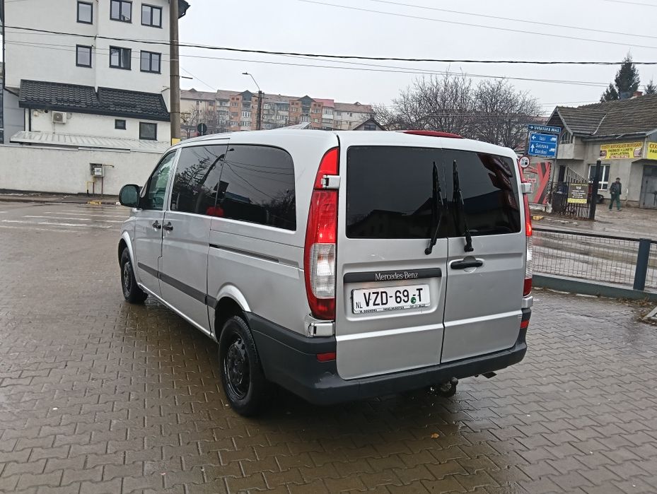 Mercedes Vito 2.2 DIESEL 150 cp. 6 locuri + spațiu marfă Long Model