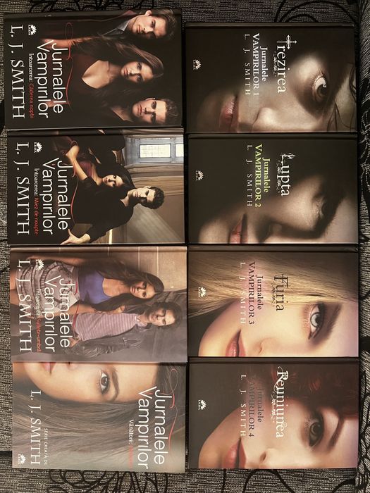 Seria Jurnalele Vampirilor + Jurnalele lui Stefan de L.J Smith