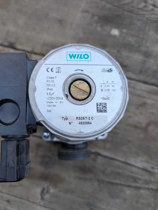 Pompa de recirculare marca Wilo