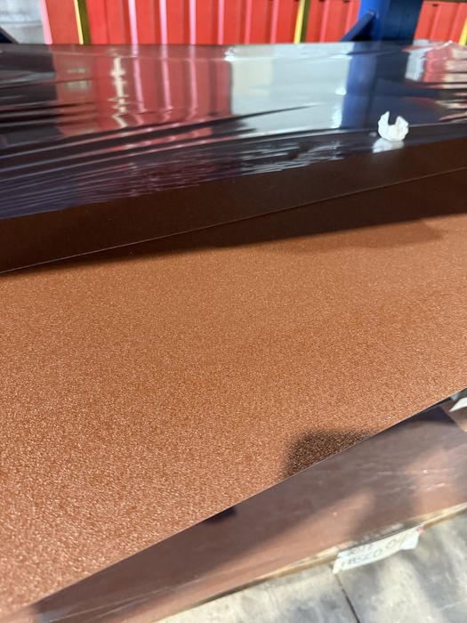 Tablă Cutată RAL 8017 Maro Cărămiziu MAT DUO 0,5 Gard Fațadă Acoperiş