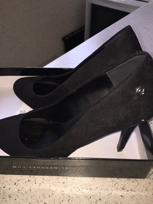 Туфли  замшевые классика