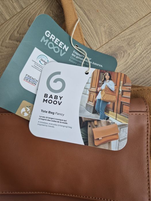 Geantă pentru mamă BabyMoov Tote Bag Fancy, camel, nouă cu etichete