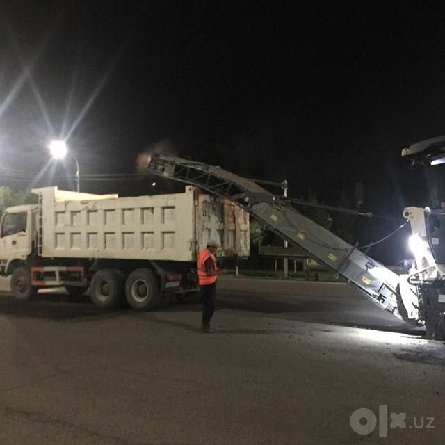 Asfalt qilish xizmati.                         Асфалт килиш хизмати