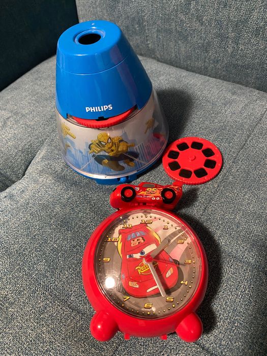 Philips proiector spider man ceas mcqueen