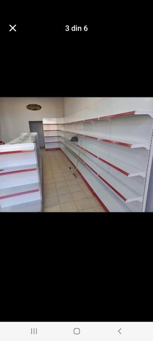Vindem rafturi metalice de magazin diferite dimensiuni oferim transpor