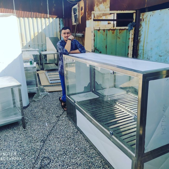 Стол холодильник из нержавейки